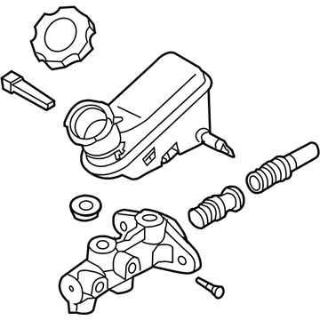 Kia Soul Brake Master Cylinder Reservoir - 585102K800