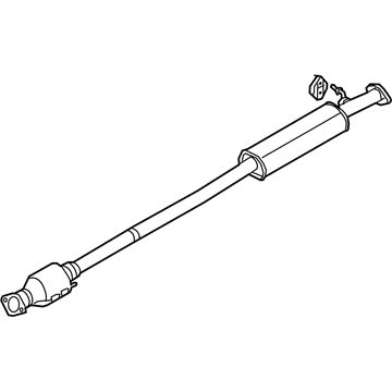 Kia Exhaust Pipe - 28650D9750