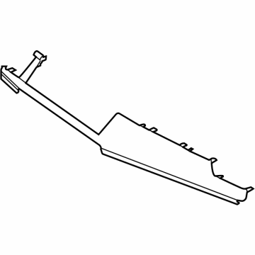 Kia 84795F6BB0YG2 GARNISH-C/PAD,RH