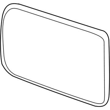 Kia 876212J400 Outside Rear Mirror & Holder, Right