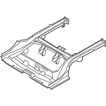 Kia 657001M210 Member Assembly-Rear Floor