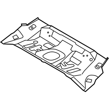 Kia Forte Floor Pan - 655121M010