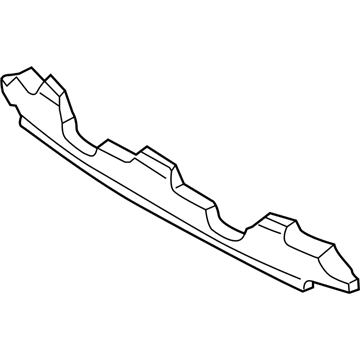 Kia 86620A7500 Absorber-Rear Bumper Energy