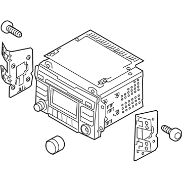 Kia 961401M271WK Audio Assembly