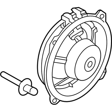 Kia 963401M000 Rear Door Speaker Assembly