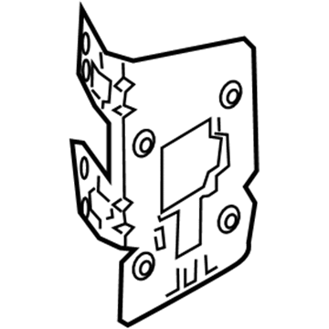 Kia 961441M000 Bracket-Radio Mounting LH