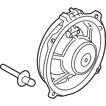 Kia 963301M000 Front Door Speaker Assembly