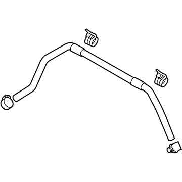 2007 Kia Sedona Brake Booster Vacuum Hose - 591304D450