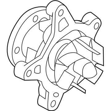 Kia 251002B700 Pump Assembly-COOLENT