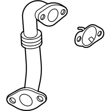 Kia EGR Tube - 284102S010