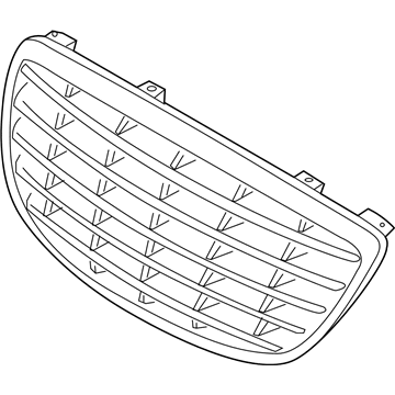 Kia 863503F600 Radiator Grille Assembly