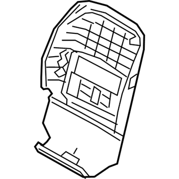 Kia 88380J6030RH2 BOARD ASSY-FR BACK(D