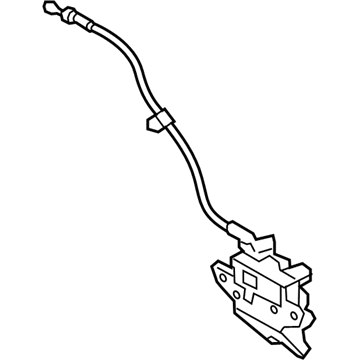 Kia 812303R000 Trunk Lid Latch Assembly