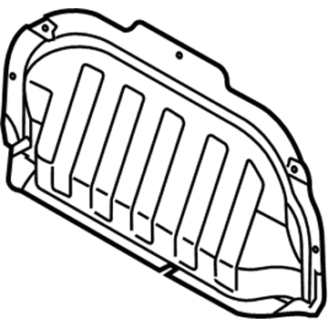 Kia 857201M000WK Panel Assembly-Luggage Partition