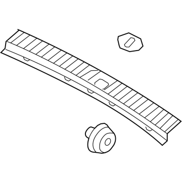 Kia 85770P2000WK Trim Assembly-Rr TRANSVE