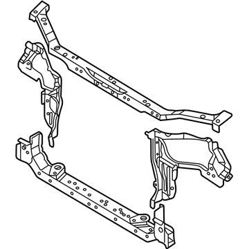 Kia Spectra Radiator Support - 0K2NU53100B