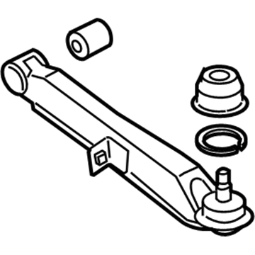 Kia 552103F000 Arm Assembly-Rear Center,RH