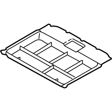 Kia 872643E000ND Luggage Assembly-Center