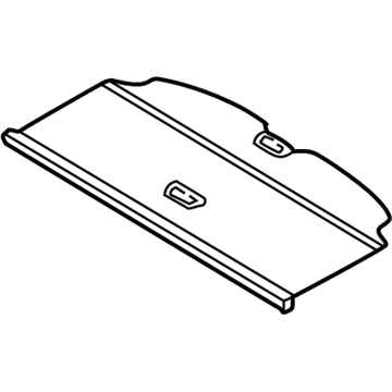 Kia 857323E010FC Package Assembly-Tray