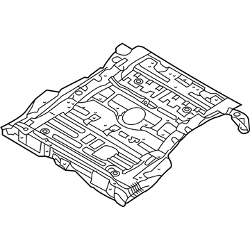 Kia Rondo Floor Pan - 655101D100