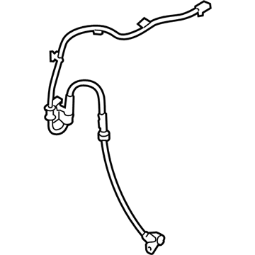 Kia 956712P000 Sensor Assembly-Abs Front Wheel