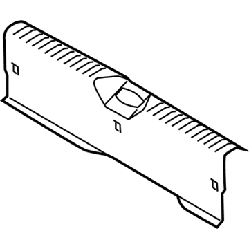 Kia 857701G500XI Trim Assembly-Rear Transverse