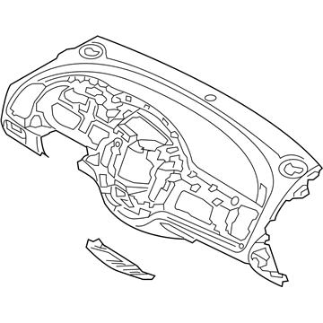 Kia 84710A7AC0WK Crash Pad Assembly-Main