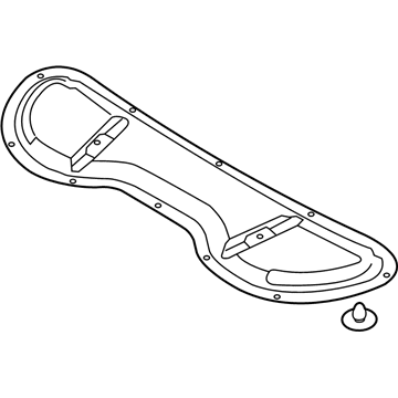 Kia 81124B2000 Pad Assembly-Hood INSULA