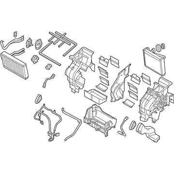 Kia 971004D202 Heater Complete