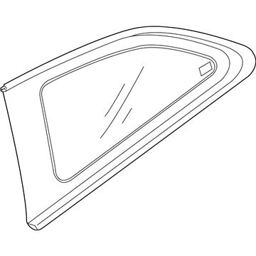 Kia 87810A7220 Glass Assembly-Quarter Fixed