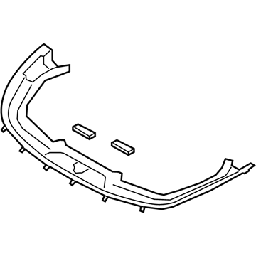 Kia 86361J6000 Cover Assembly-Radiator