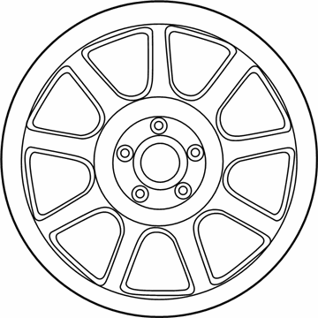 Kia 52910S9330 Wheel Assembly-Aluminium