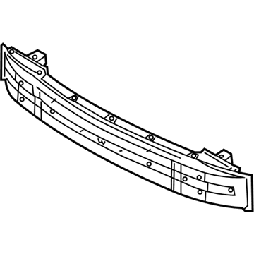 Kia 0K32A50070A Reinforcement Assembly-Front Bumper