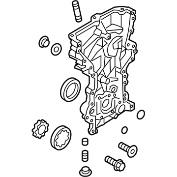 Kia 213502E750 Cover Assembly-Timing Ch