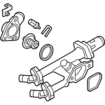 2015 Kia Sorento Thermostat - 256002GTA0