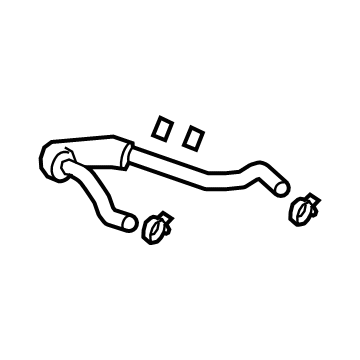 2022 Kia Forte Crankcase Breather Hose - 267102B780