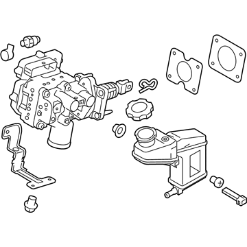 2017 Kia Optima Hybrid Brake Master Cylinder Reservoir - 58500A8450