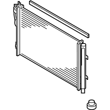 Kia 976063X601 Condenser Assembly-Cooler