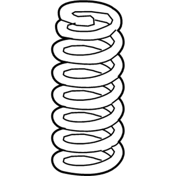 2020 Kia Cadenza Coil Springs - 55350F6850