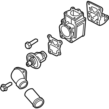 Kia 2562039801 Housing Assembly-Thermostat