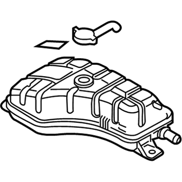 Kia 254313E201 Radiator Reservoir