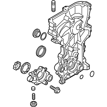 Kia 213502E740 Cover Assembly-Timing Chain