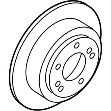 Kia 584113F000 Disc-Rear Brake