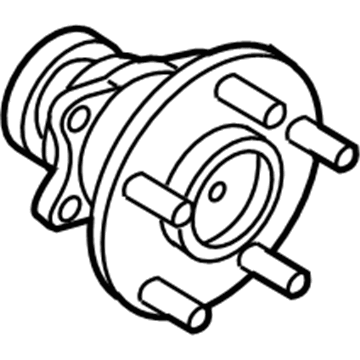 Kia 527303F000 Rear Wheel Hub & Bearing Assembly