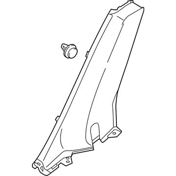 Kia 85895A7500WK Trim Assembly-Rear Wheel House