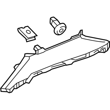 Kia 85850A7500WK Trim Assembly-Rear Pillar