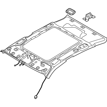 Kia 85410D5000BGA Headlining Assembly