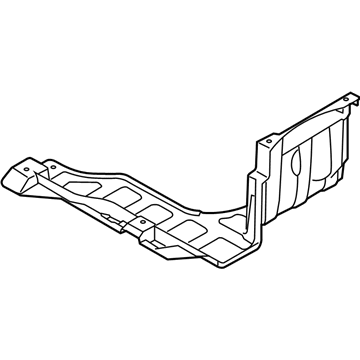 Kia 29130A7000 Panel-Under Cover,LH