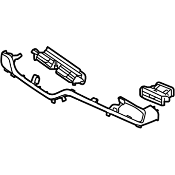 Kia 84795G5AC0SA1 GARNISH Assembly-C/PAD C