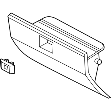 Kia 845103E010FC Box Assembly-Glove